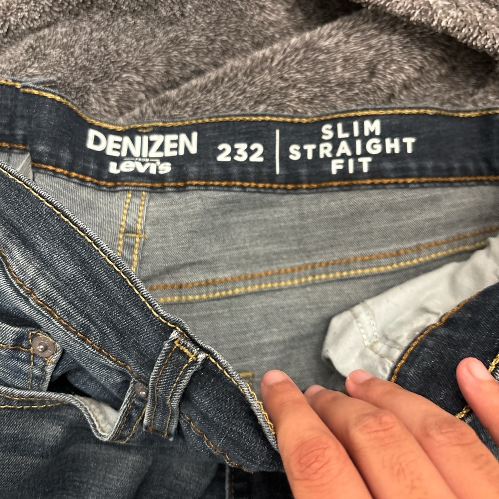 Levi's Slim Straight Jeans - Dark Blue